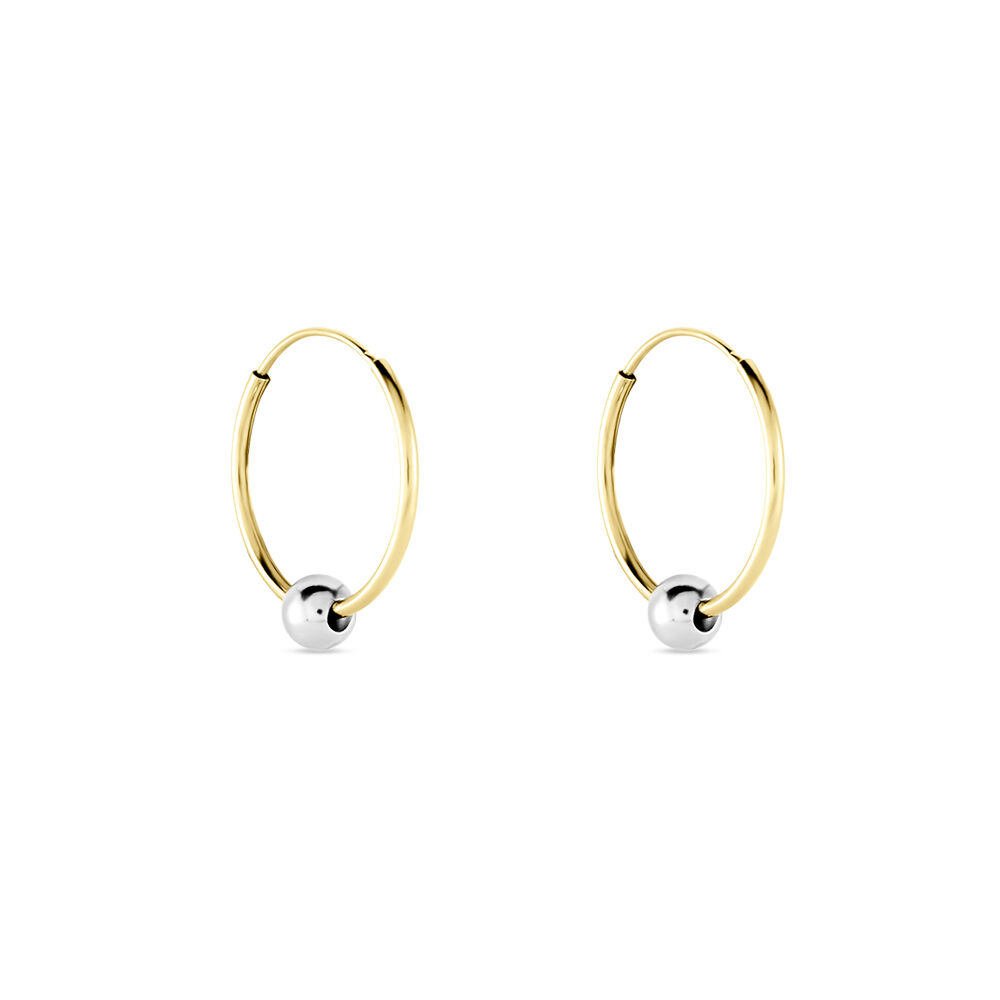 Créoles Kirsa Or Bicolore - Créoles Femme | Marc Orian