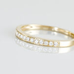 Alliance Rhea Or Jaune Diamant - Alliances personnalis&eacute;es Femme | Marc Orian