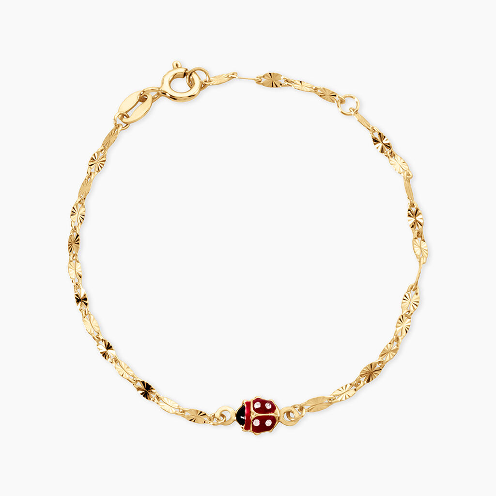 Bracelet Deena Argent Dor&eacute; A L'Or 750/1000 - Bracelets fantaisie Enfant | Marc Orian