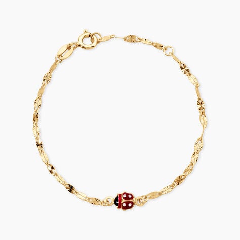 Bracelet Deena Argent Dor&eacute; A L'Or 750/1000 - Bracelets fantaisie Enfant | Marc Orian