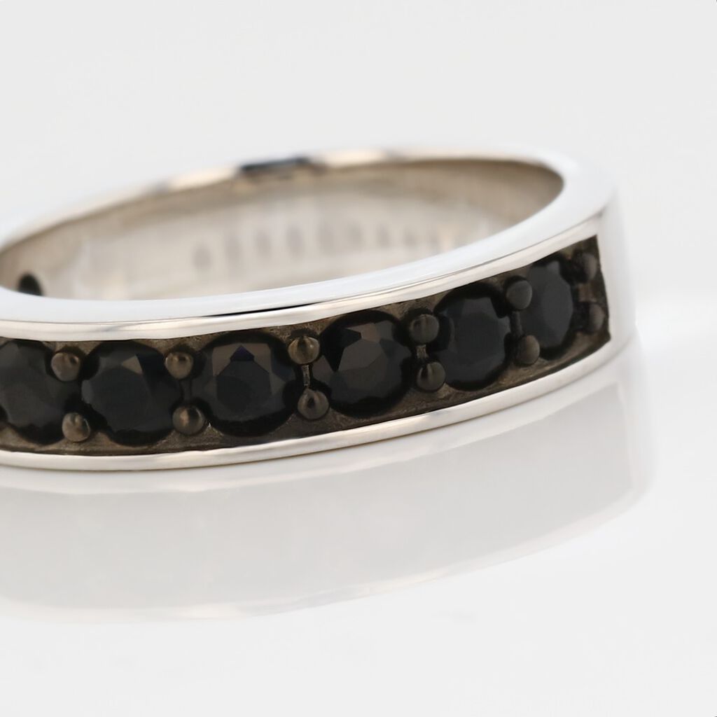 Bague Tour Complet Mondy Argent Oxydes De Zirconium - Bague fantaisie Femme | Marc Orian