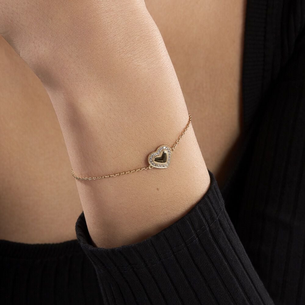 Bracelet Plaqué Or Jaime Oxydes De Zirconium - Bracelets chaînes Femme | Marc Orian