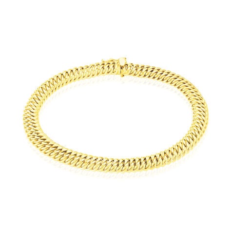 Bracelet Jimmy Maille Americaine Or Jaune - Bracelets mailles Femme | Marc Orian