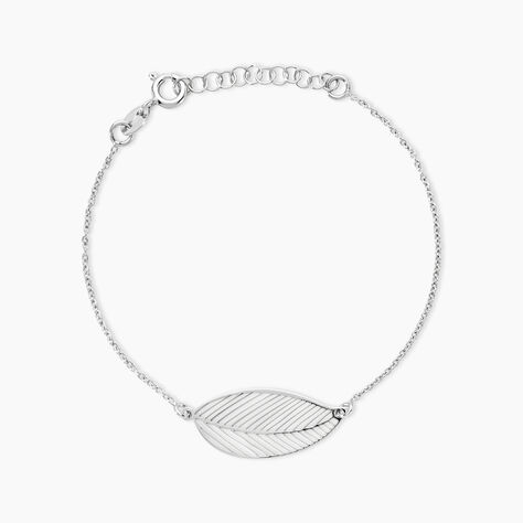 Bracelet Fanni Argent Blanc - Bracelets fantaisie Femme | Marc Orian