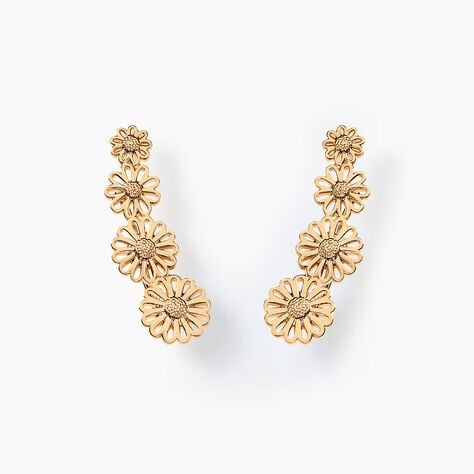 Bijoux D'oreilles Mahonia Plaqu&eacute; Or Dor&eacute; - Piercings d'oreilles Femme | Marc Orian