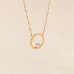 Collier Cornioa Or Jaune Diamant - Colliers avec pierres Femme | Marc Orian