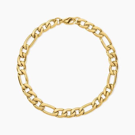 Bracelet Phebus Him Acier Dor&eacute; - Bracelets cha&icirc;nes Homme | Marc Orian