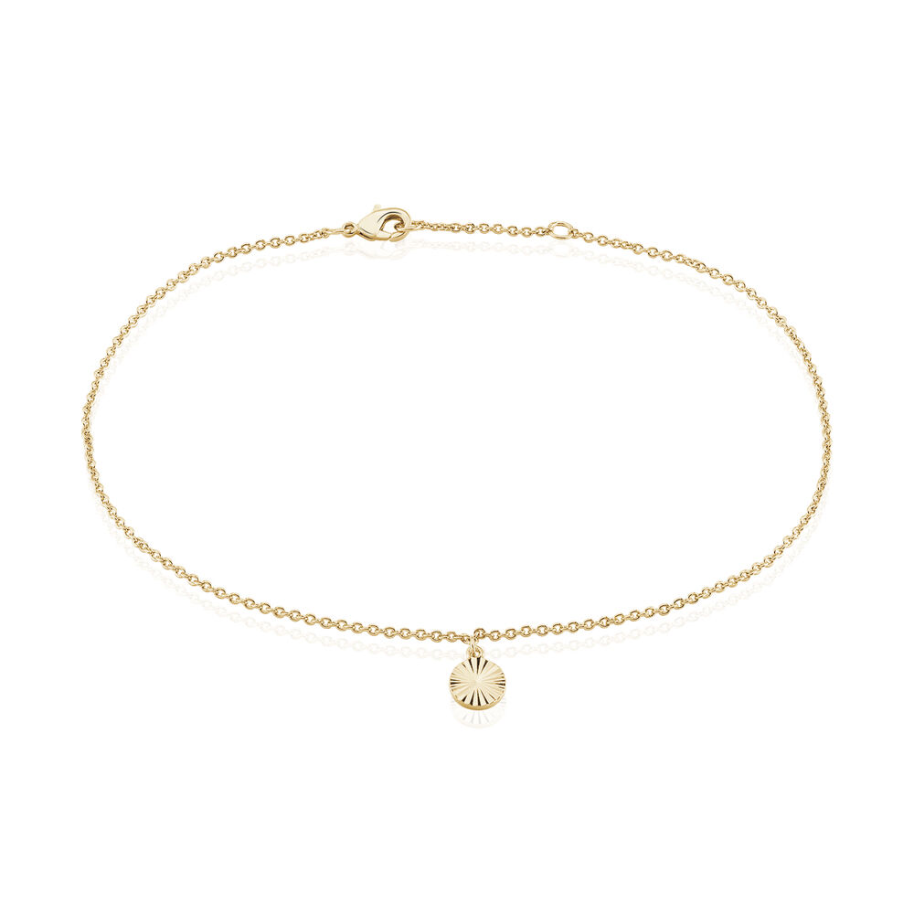 Cha&icirc;ne De Cheville Lelia Plaqu&eacute; Or Jaune - Chaines de cheville Femme | Marc Orian