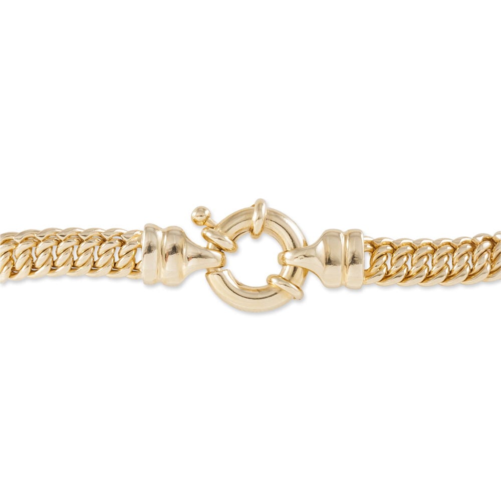Bracelet Violette Plaqué Or Jaune - Bracelets mailles Femme | Marc Orian
