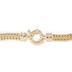 Bracelet Violette Plaqu&eacute; Or Jaune - Bracelets mailles Femme | Marc Orian