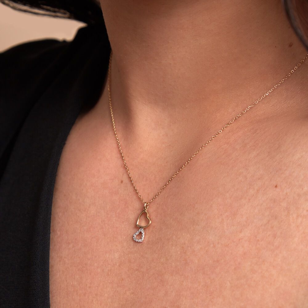 Collier Feliana Or Jaune Diamant - Colliers avec pierres Femme | Marc Orian