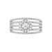 Bague Solitaire Iolente Argent Oxyde De Zirconium - Solitaires Femme | Marc Orian