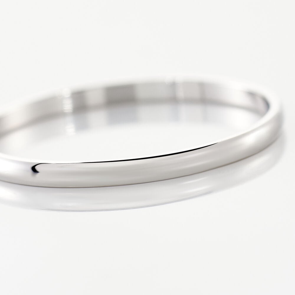 Alliance Alexyne Argent Blanc - Alliances duo Famille | Marc Orian