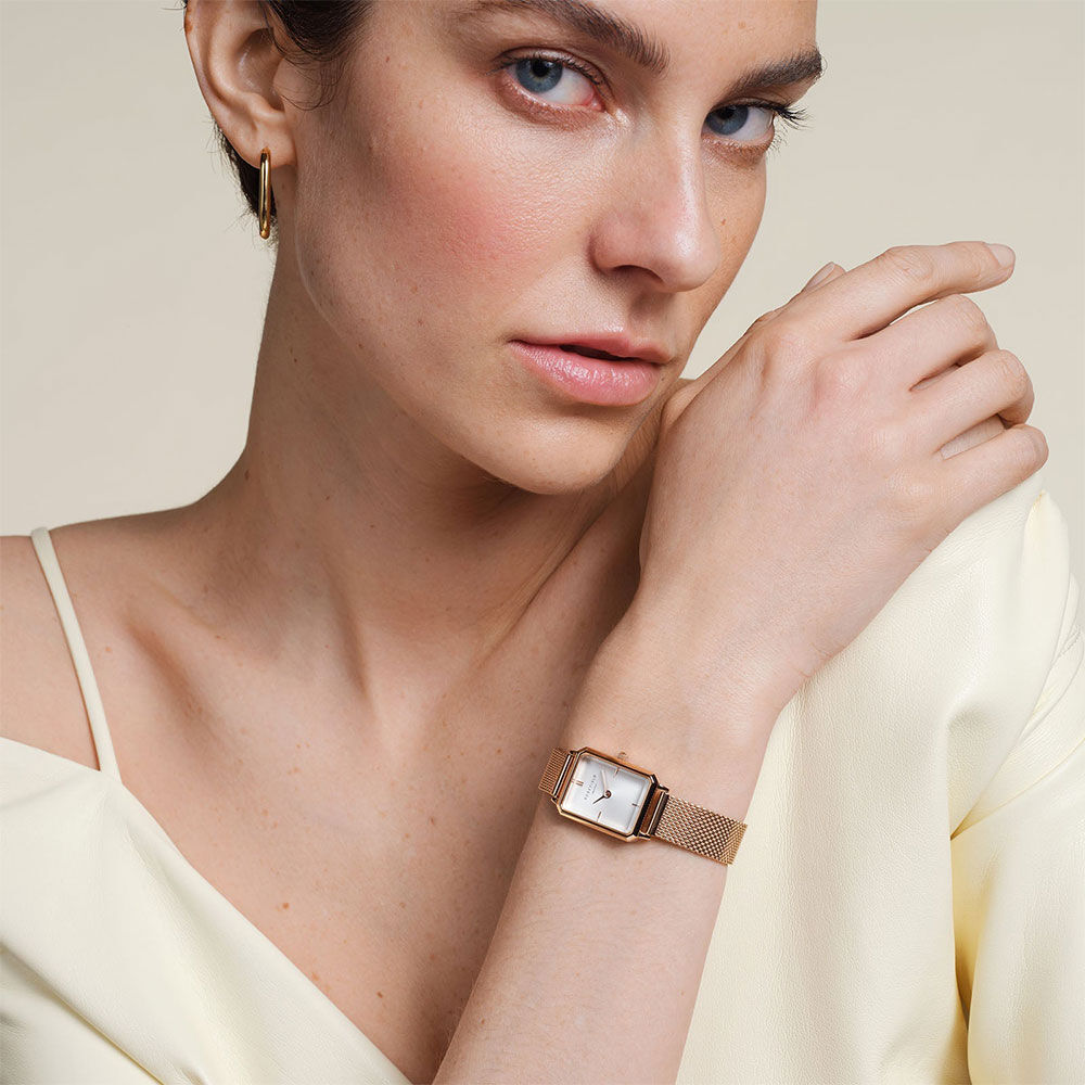 Montre Rosefield Octagon Xs Blanc - Montres étanches Femme | Marc Orian
