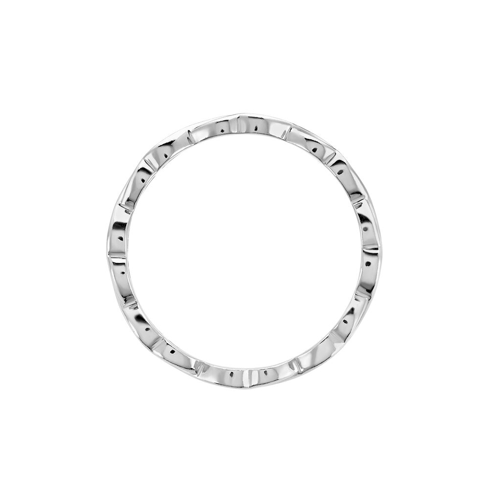 Bague Salma Argent Blanc - Bijoux fantaisie Femme | Marc Orian