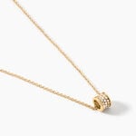 Collier Gia Plaqu&eacute; Or Jaune Oxyde De Zirconium - Colliers avec pierres Femme | Marc Orian