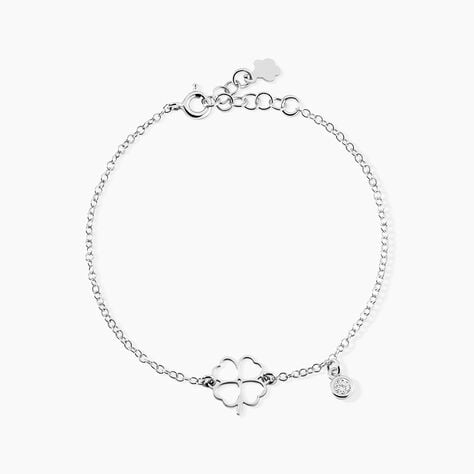 Bracelet Spirit Argent Blanc Oxyde De Zirconium - Bracelets fantaisie Femme | Marc Orian