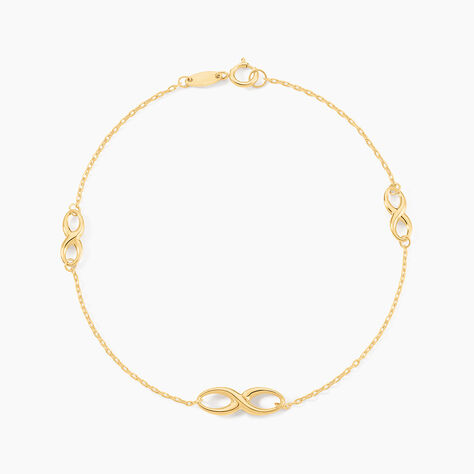 Bracelet Hirsh Or Jaune - Bracelets chaînes Femme | Marc Orian