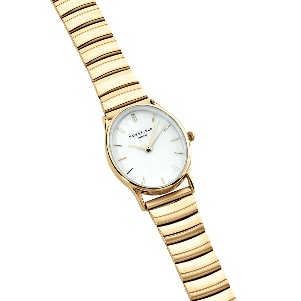 Montre Rosefield Oval Nacre Blanche - Montres &eacute;tanches Femme | Marc Orian