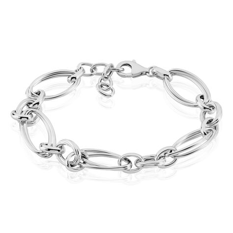 Bracelet Adolie Argent Blanc - Bracelets chaînes Femme | Marc Orian