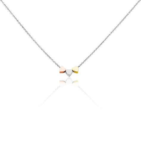 Collier Tania Argent Tricolore - Colliers fantaisie Femme | Marc Orian