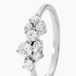 Bague Eden Argent Blanc Oxyde De Zirconium - Bijoux fantaisie Femme | Marc Orian