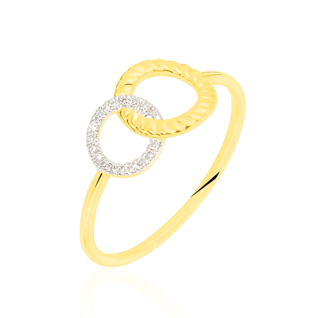 Bague Amanda Or Jaune Diamant - Bagues pierres pr&eacute;cieuses Femme | Marc Orian