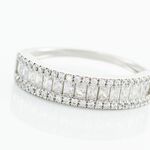 Bague Or Blanc Jacklyn Oxyde De Zirconium - Bagues avec pierre Femme | Marc Orian