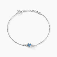 Bracelet Avalon Argent Blanc Oxyde De Zirconium