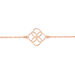 Bracelet Letizia Argent Rose - Bracelets chaînes Femme | Marc Orian