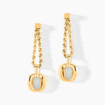 Boucles D'Oreilles Pendantes Eleor Or Jaune - Pendantes Femme | Marc Orian