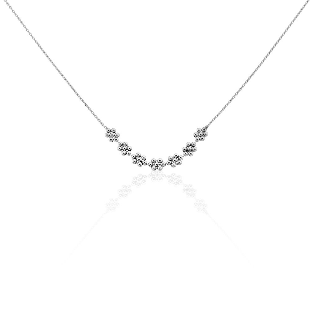 Collier Argent Blanc Hippolyta - Colliers ras du cou Femme | Marc Orian