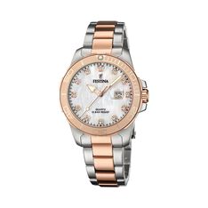 Montre Boyfriend Nacre Blanche - Montres Femme | Marc Orian