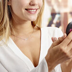 Collier Zelee Argent Blanc - Colliers fantaisie Femme | Marc Orian