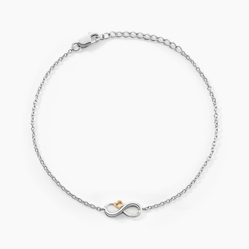 Bracelet Phedra Or Jaune Argent Blanc - Bracelets cha&icirc;nes Femme | Marc Orian