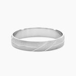 Alliance Mercure Or Blanc - Alliances duo Unisex | Marc Orian