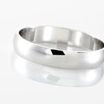 Alliance Irais Demi Jonc Classique Or Blanc - Alliances personnalis&eacute;es Famille | Marc Orian