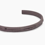 Bracelet Jonc Titane Gris Diamant - Bracelets joncs Homme | Marc Orian