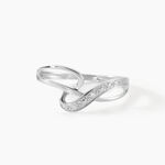 Bague Emma-lise Or Blanc Diamant - Solitaires Femme | Marc Orian