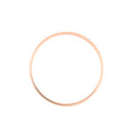 Alliance Effet Perle Ruban Plat Or Rose - Alliances duo Unisex | Marc Orian