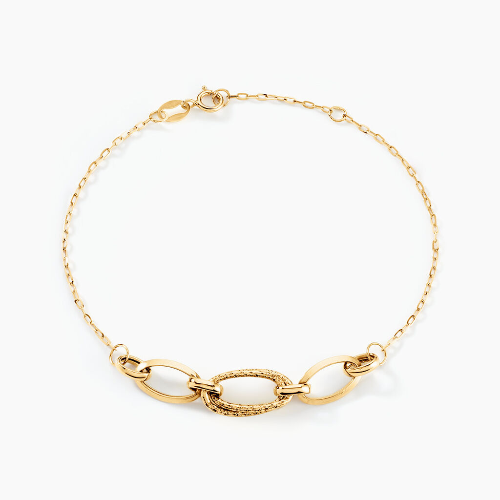 Bracelet Parthenia Or Jaune - Bracelets chaînes Femme | Marc Orian