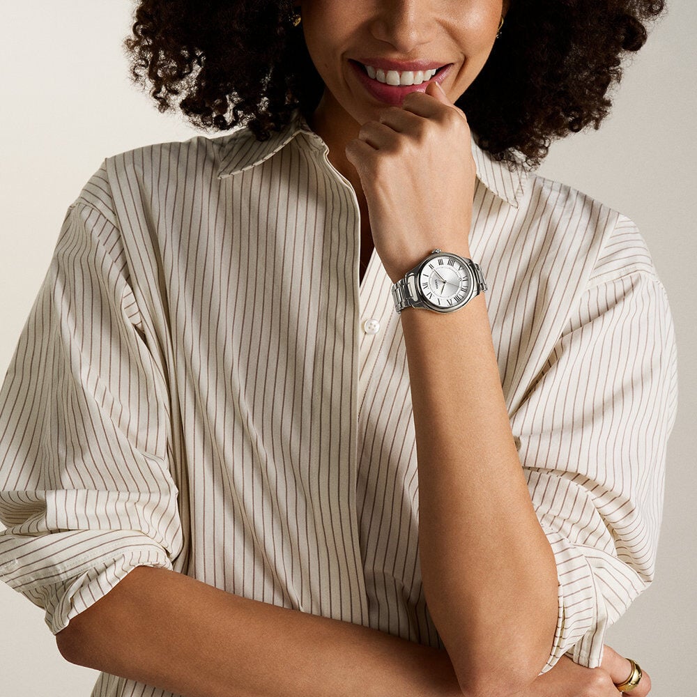 Montre Fossil Gilmore Argenté - Montres étanches Femme | Marc Orian