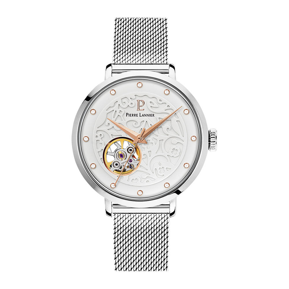 Montre Pierre Lannier Eolia Blanc - Montres automatiques Femme | Marc Orian