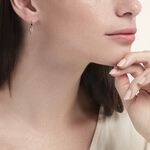 Cr&eacute;ole Unitaire Callistea 5 Plaqu&eacute; Or Jaune Oxyde De Zirconium - Piercings d'oreilles Femme | Marc Orian