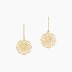 Boucles D'oreilles Pendantes Jovita Or Jaune - Boucles d'oreilles Pendantes Femme | Marc Orian