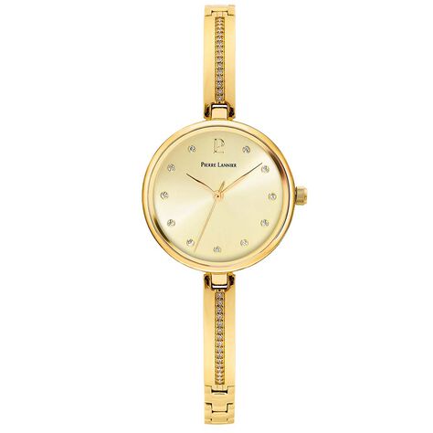 Montre Pierre Lannier Leia Dor&eacute; - Montres classiques Femme | Marc Orian