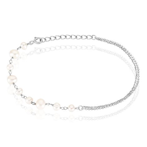 Bracelet Noa Argent Blanc Perle De Culture - Bracelets fantaisie Femme | Marc Orian