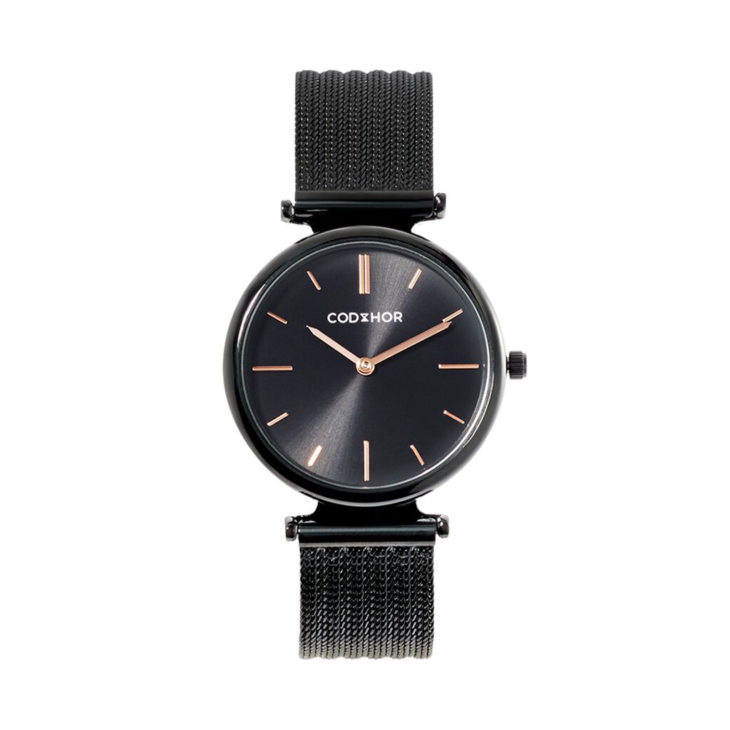 Montre Codhor Nidia Noir - Montres étanches Femme | Marc Orian