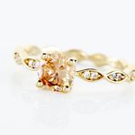 Bague Kurt Plaqu&eacute; Or Jaune Oxyde De Zirconium - Bijoux fantaisie Femme | Marc Orian