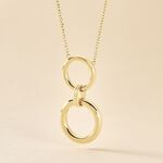 Collier Giachetta Acier Dor&eacute; - Colliers fantaisie Femme | Marc Orian